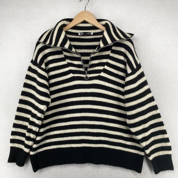 Zara stripped knit sweater - Picture 2 of 4